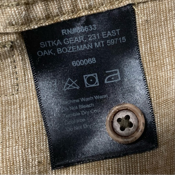 Sitka Shirt Mens M Ambary Hemp Long Sleeve Button Up Preppy Outdoor Gorpcore - Picture 15 of 16